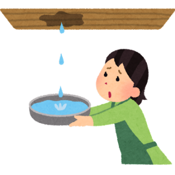 屋根の雨漏り放置するとデメリットだらけ