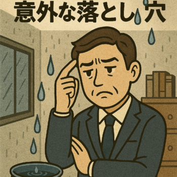 🌧️ 雨漏りしてきたけど…本当に屋根が原因？