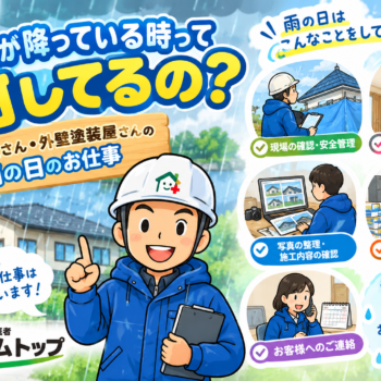 雨が降っている時って何してるの？