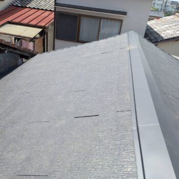 箕面市I様邸屋根葺き替え工事（和瓦⇒コロニアル）